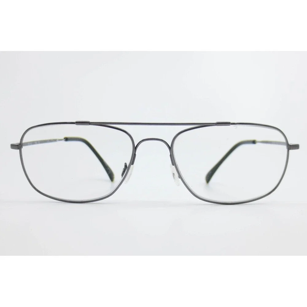 Joseph Abboud 2539A Eyeglasses Dark Pewter Aviator Metal Frames 57-18-145 033